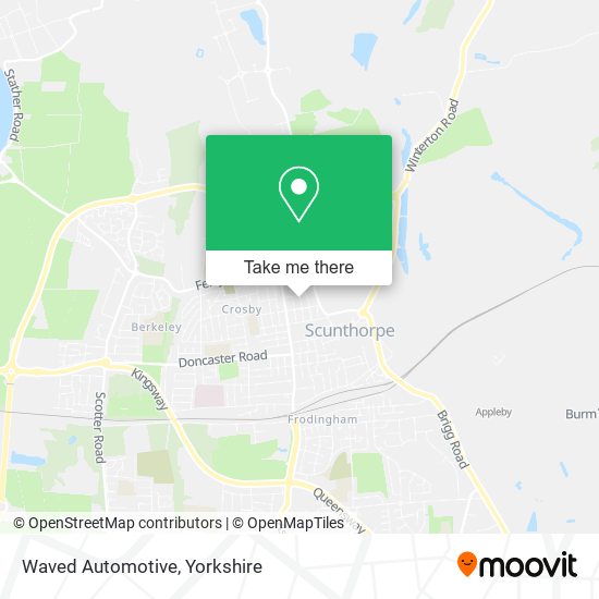 Waved Automotive map
