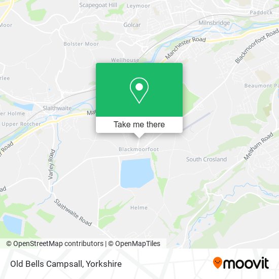 Old Bells Campsall map