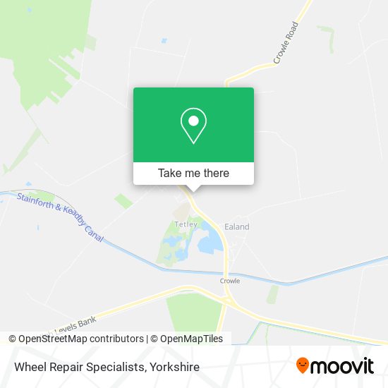 Wheel Repair Specialists map