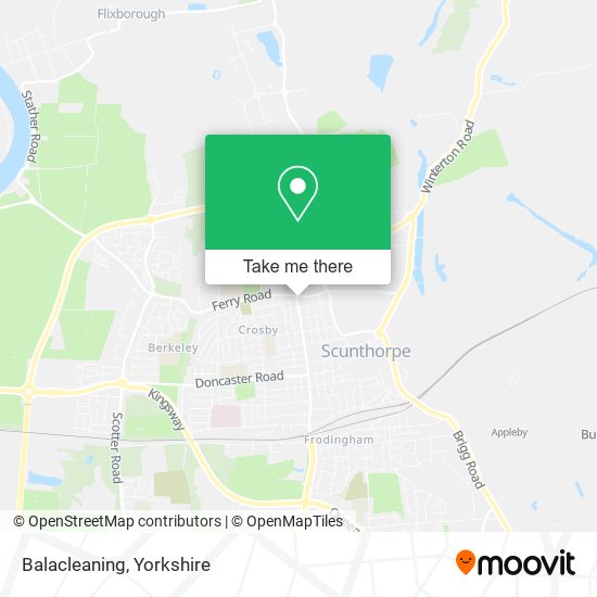 Balacleaning map