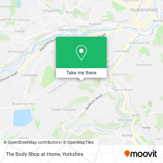 The Body Shop at Home map