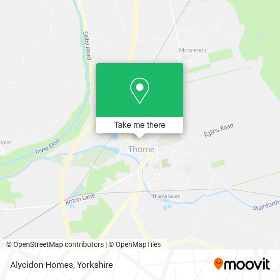 Alycidon Homes map