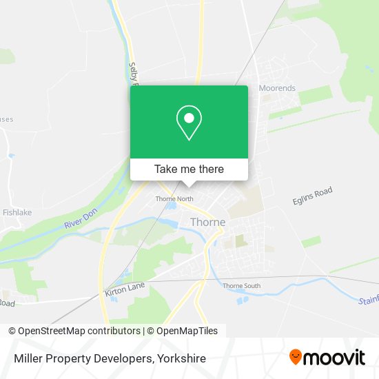 Miller Property Developers map