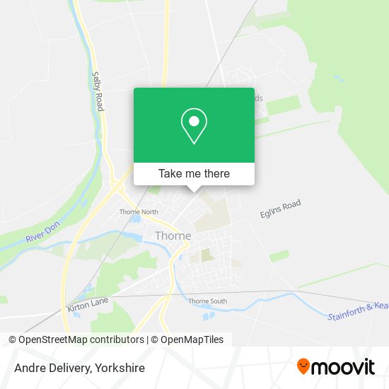 Andre Delivery map