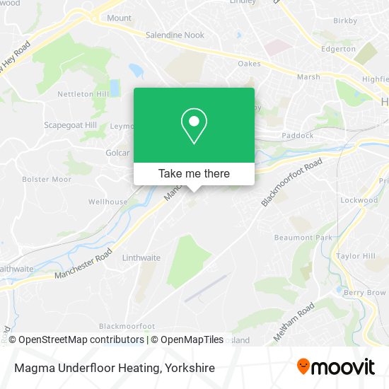 Magma Underfloor Heating map