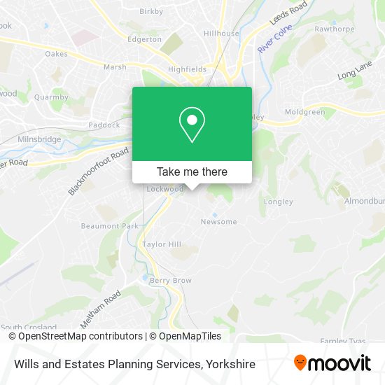 Wills and Estates Planning Services map