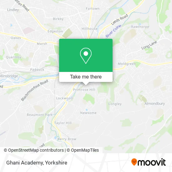 Ghani Academy map