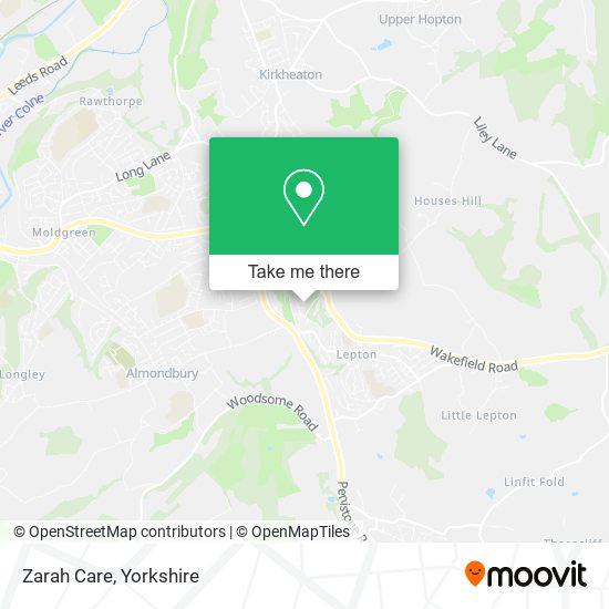 Zarah Care map