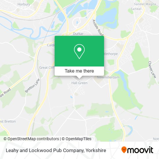Leahy and Lockwood Pub Company map