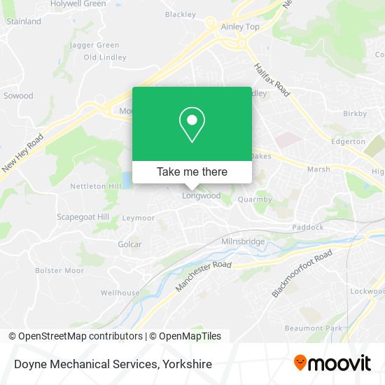 Doyne Mechanical Services map