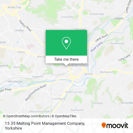 15 35 Melting Point Management Company map