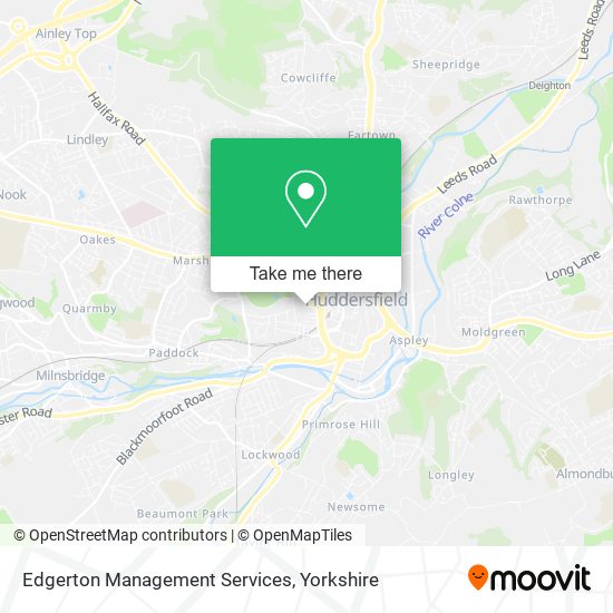Edgerton Management Services map