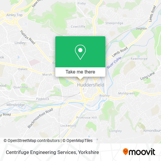 Centrifuge Engineering Services map