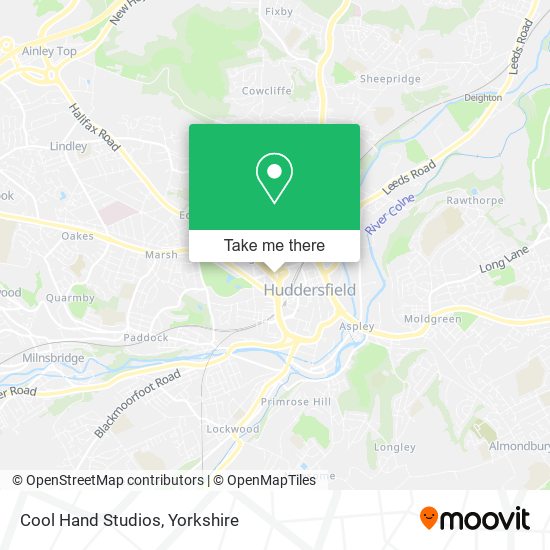 Cool Hand Studios map