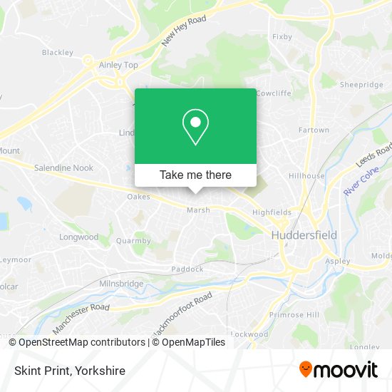 Skint Print map