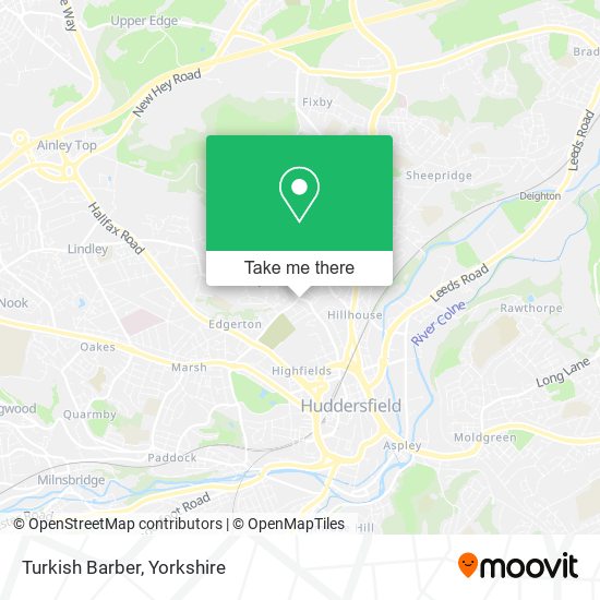 Turkish Barber map