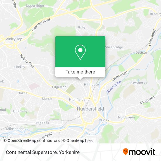 Continental Superstore map