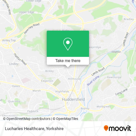 Lucharles Healthcare map