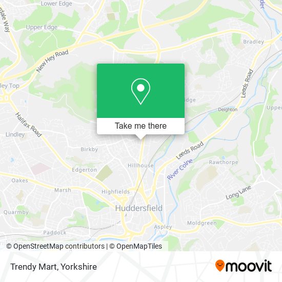 Trendy Mart map