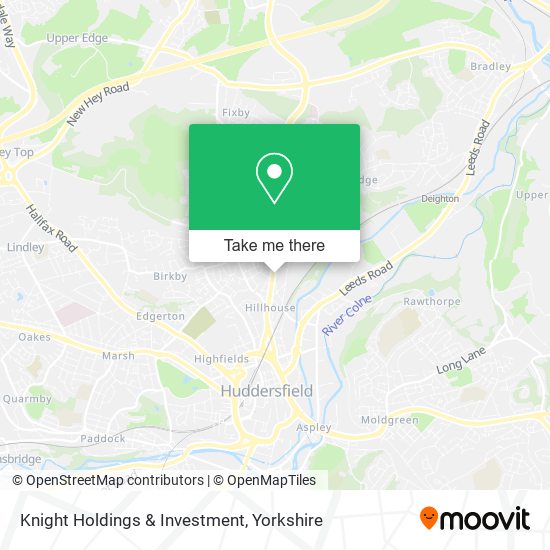 Knight Holdings & Investment map