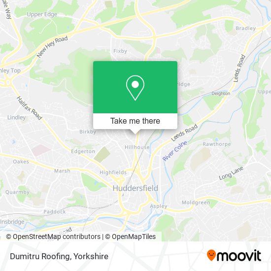 Dumitru Roofing map