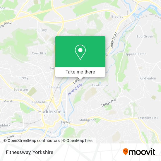 Fitnessway map