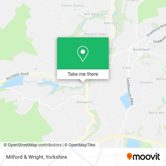 Milford & Wright map