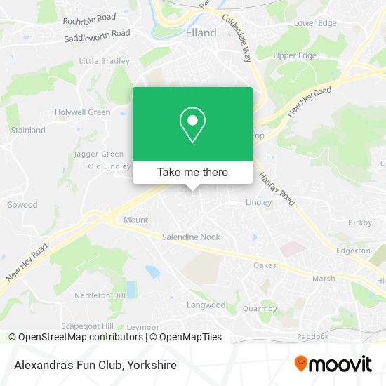 Alexandra's Fun Club map