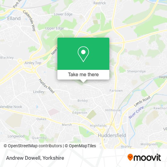 Andrew Dowell map