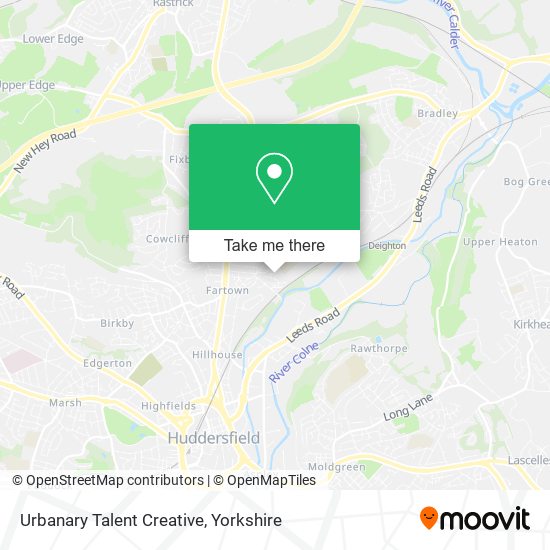 Urbanary Talent Creative map
