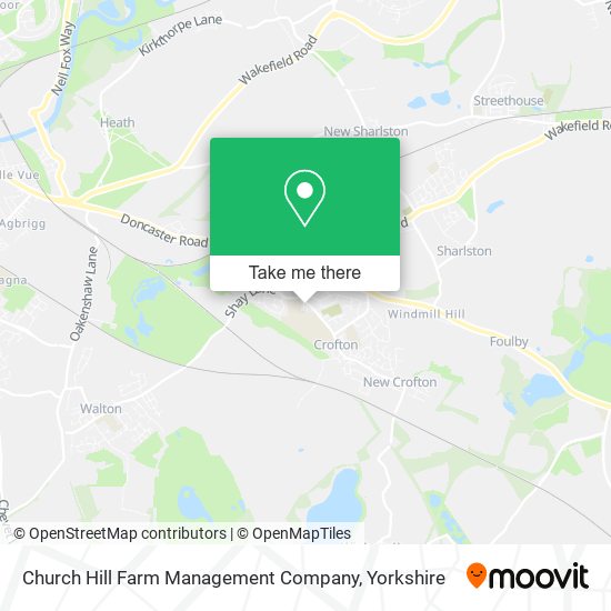 Church Hill Farm Management Company map