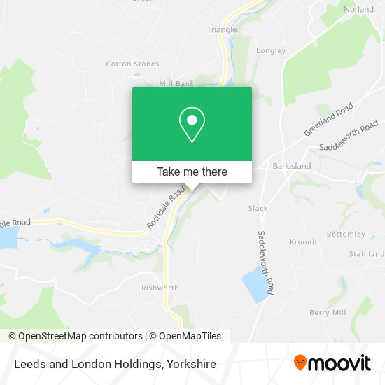 Leeds and London Holdings map