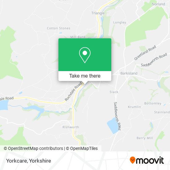 Yorkcare map
