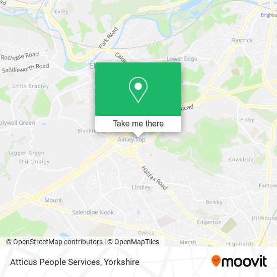 Atticus People Services map