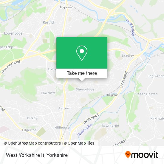 West Yorkshire It map