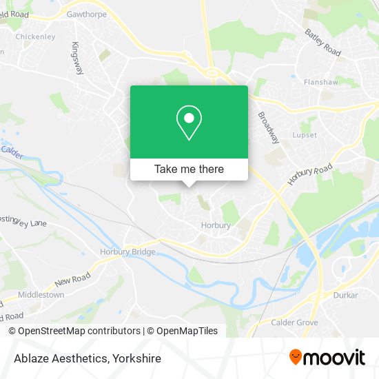 Ablaze Aesthetics map