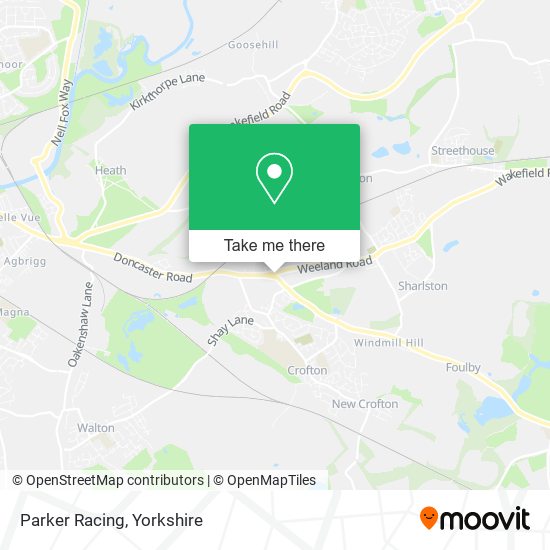 Parker Racing map