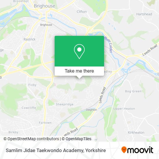 Samlim Jidae Taekwondo Academy map