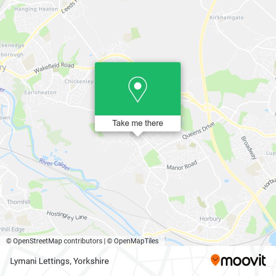 Lymani Lettings map