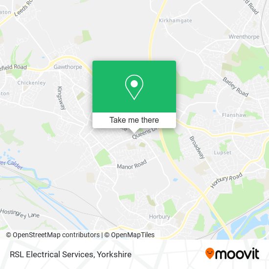 RSL Electrical Services map