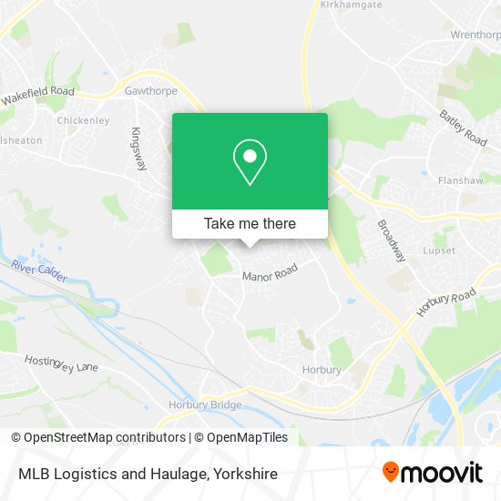 MLB Logistics and Haulage map