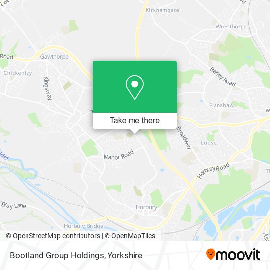 Bootland Group Holdings map