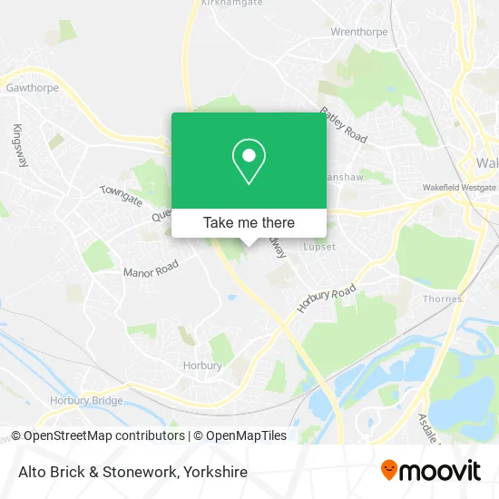 Alto Brick & Stonework map