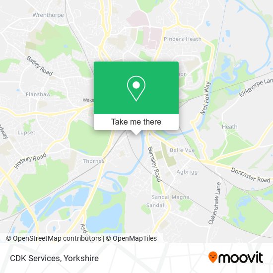 CDK Services map