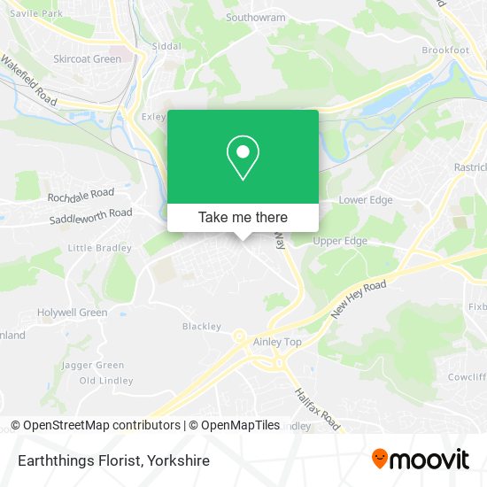 Earththings Florist map