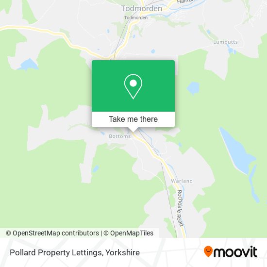 Pollard Property Lettings map