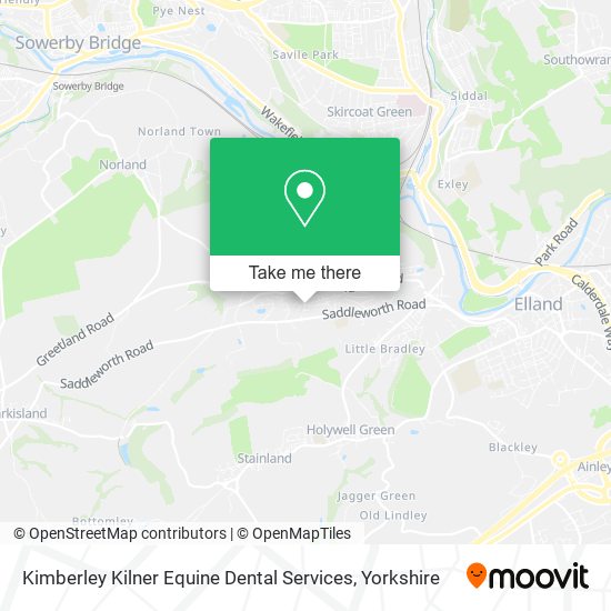 Kimberley Kilner Equine Dental Services map