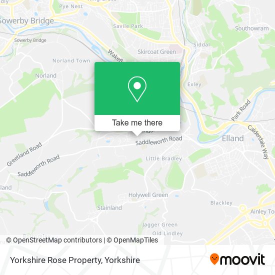 Yorkshire Rose Property map