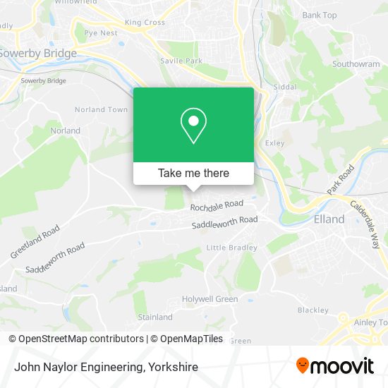 John Naylor Engineering map