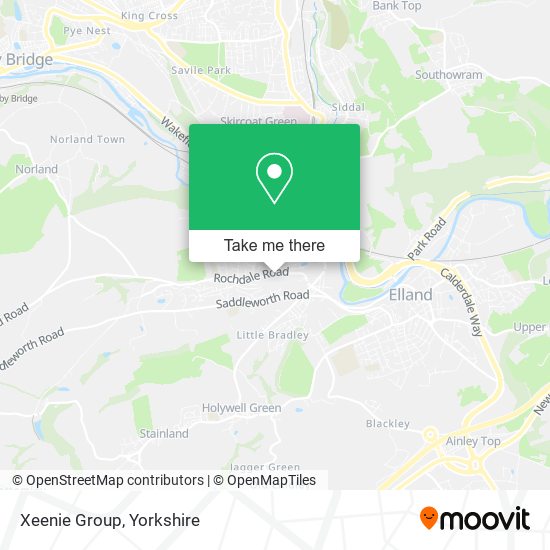 Xeenie Group map